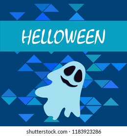 Halloween spirit night vector background