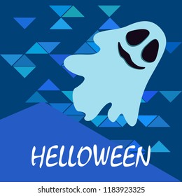 Halloween spirit night vector background