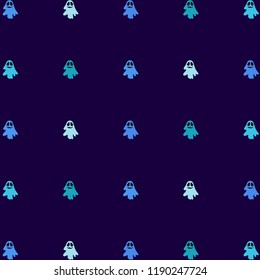 Halloween spirit night vector background