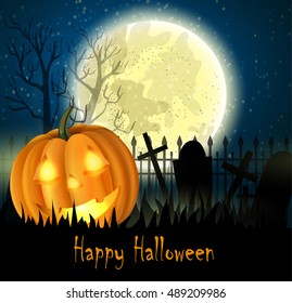 Halloween spooky background