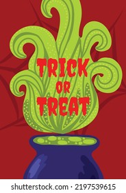 halloween spooky card design vector for halloween party