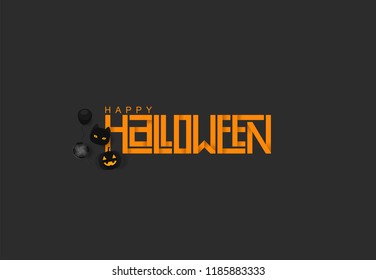 halloween spooky lettering template