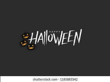 halloween spooky lettering template