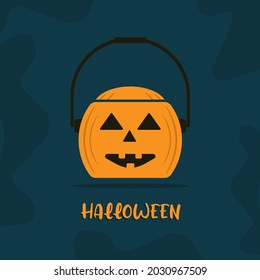 halloween, spooky pumpkin, halloween poster, vector
