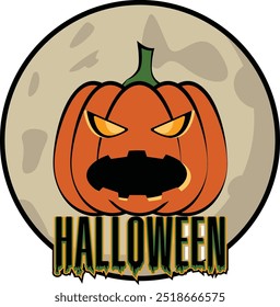 halloween spooky vector illustration for multiple use