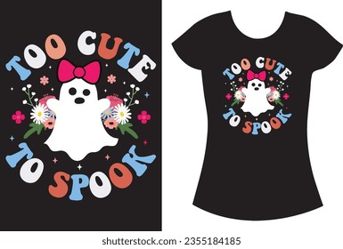 Halloween spooky vector svg design. Halloween teacher shirt.