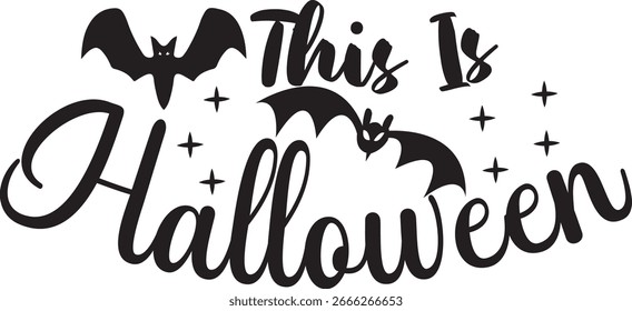 Diseño de camiseta de Vector espeluznante de Halloween 