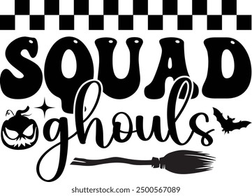 Halloween Squad Ghouls t shirt