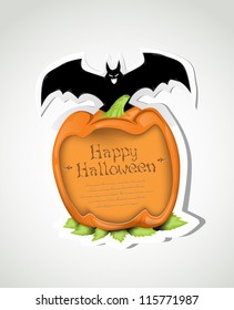 Halloween sticker eps10