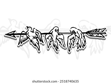 Halloween sticker hand drawn vector vintage engraving
