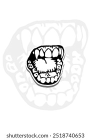 Halloween sticker hand drawn vector vintage engraving