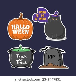 Halloween sticker pack, Horror sticker pack