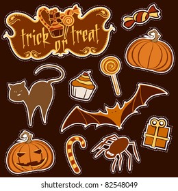 Halloween Sticker Set