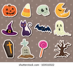 Halloween stickers