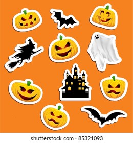 Halloween stickers