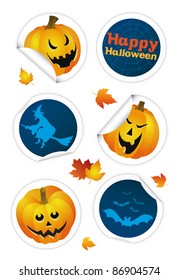 Halloween stickers