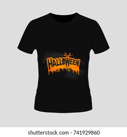 Halloween Style T-shirts Design 