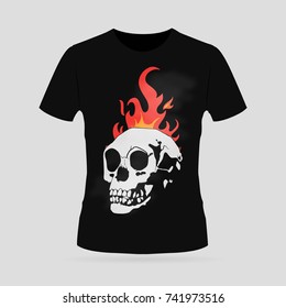 Halloween Style T-shirts Design 