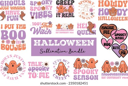 Halloween Sublimation Design Bundle 1