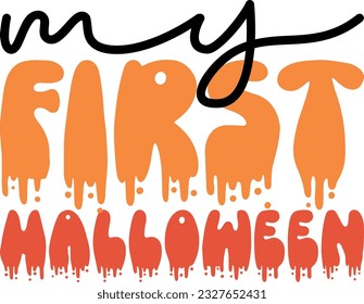 Halloween svg bundle and eps file retro svg