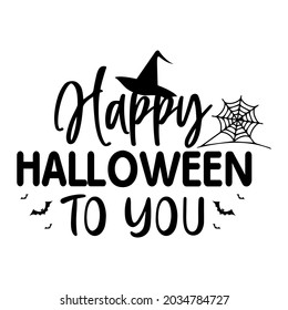 Halloween SVG Cut File Design