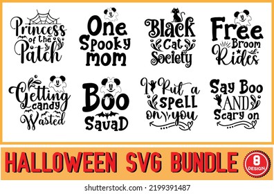 Halloween svg design bundle file