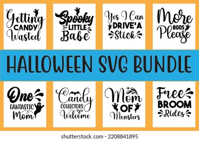 Halloween svg design bundle file