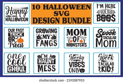 
Halloween svg design bundle,vector file.