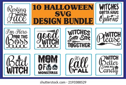 
Halloween svg design bundle,vector file.