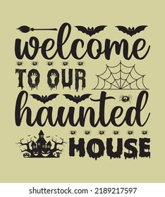 Halloween SVG Design Perfect For T-shirt And Others