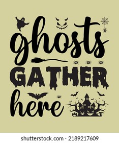 Halloween SVG Design Perfect For T-shirt And Others