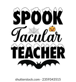 Halloween SVG Design, typography, t-shirt, retro, sublimation, sticker, SVG Design,