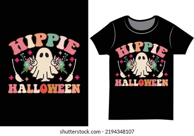Halloween SVG t shirt design. T-shirt design for the gift.