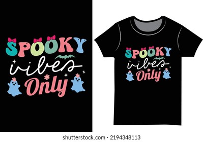 Halloween SVG t shirt design. T-shirt design for the gift.