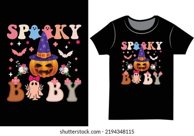 Halloween SVG t shirt design. T-shirt design for the gift.