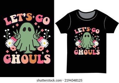 Halloween SVG t shirt design. T-shirt design for the gift.