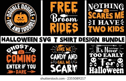 Halloween SVG   T-Shirt Design Bundle


