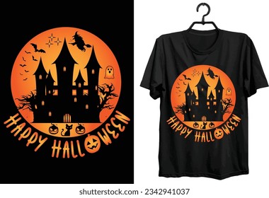 Halloween Svg T-shirt Design. Funny Gift Halloween T-shirt Design For Halloween Lovers. Typography, Custom, Vector, And Vintage T-shirt design.