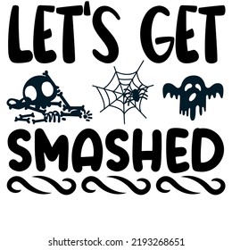 Halloween SVG TShirt Design Typrography 