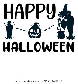Halloween SVG TShirt Design Typrography 