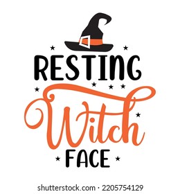 Halloween svg t-shirt design vector template. lettering sayings quotes hand drawn. ready for cricut, patch, label, shirts, decoration, greeting cards, Poster, Background, emblem, pumpkin, witch, Fall.