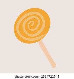 Halloween sweet candies. lollipop. vector