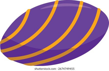 Halloween Sweet Candy. Vector Illustration in Flat Cartoon Design.