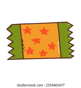 Halloween sweet. Halloween elements. Trick or treat concept. Vector illustration in hand drawn style