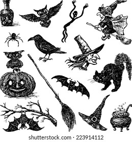 Halloween symbols