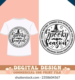 Halloween t shier design, vector file