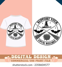 Halloween t shier design, vector file