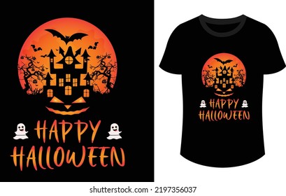 halloween t shirt DESHIGN HAPPY