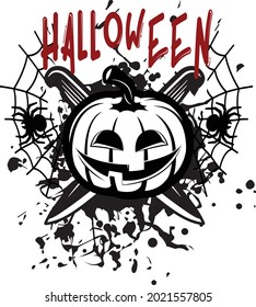 Halloween t shirt design. Its 100% vector file. And easy to editable.