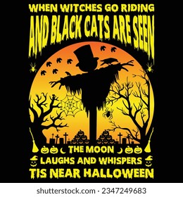 Halloween t shirt design for 31 October 